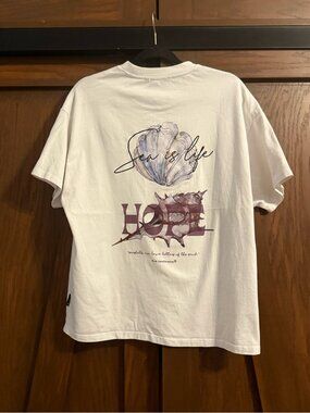 FIVE CM Men's Graphic Print T-Shirt Sea‎ is Life Sz M NWOT